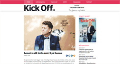 Desktop Screenshot of kick-off.se