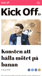 Mobile Screenshot of kick-off.se